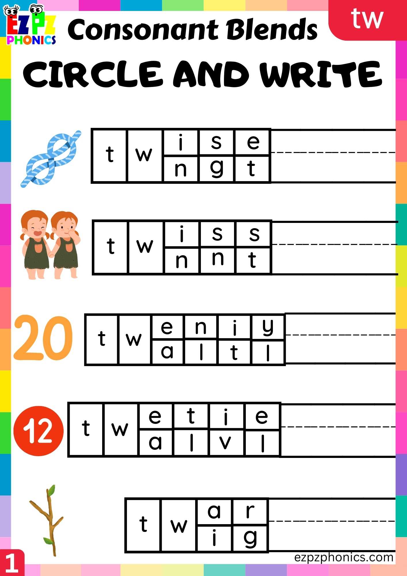 tw-words-circle-and-write-phonics-consonant-blends-worksheet